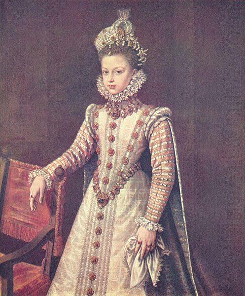 SANCHEZ COELLO, Alonso Infanta Isabel Clara Eugenia china oil painting image